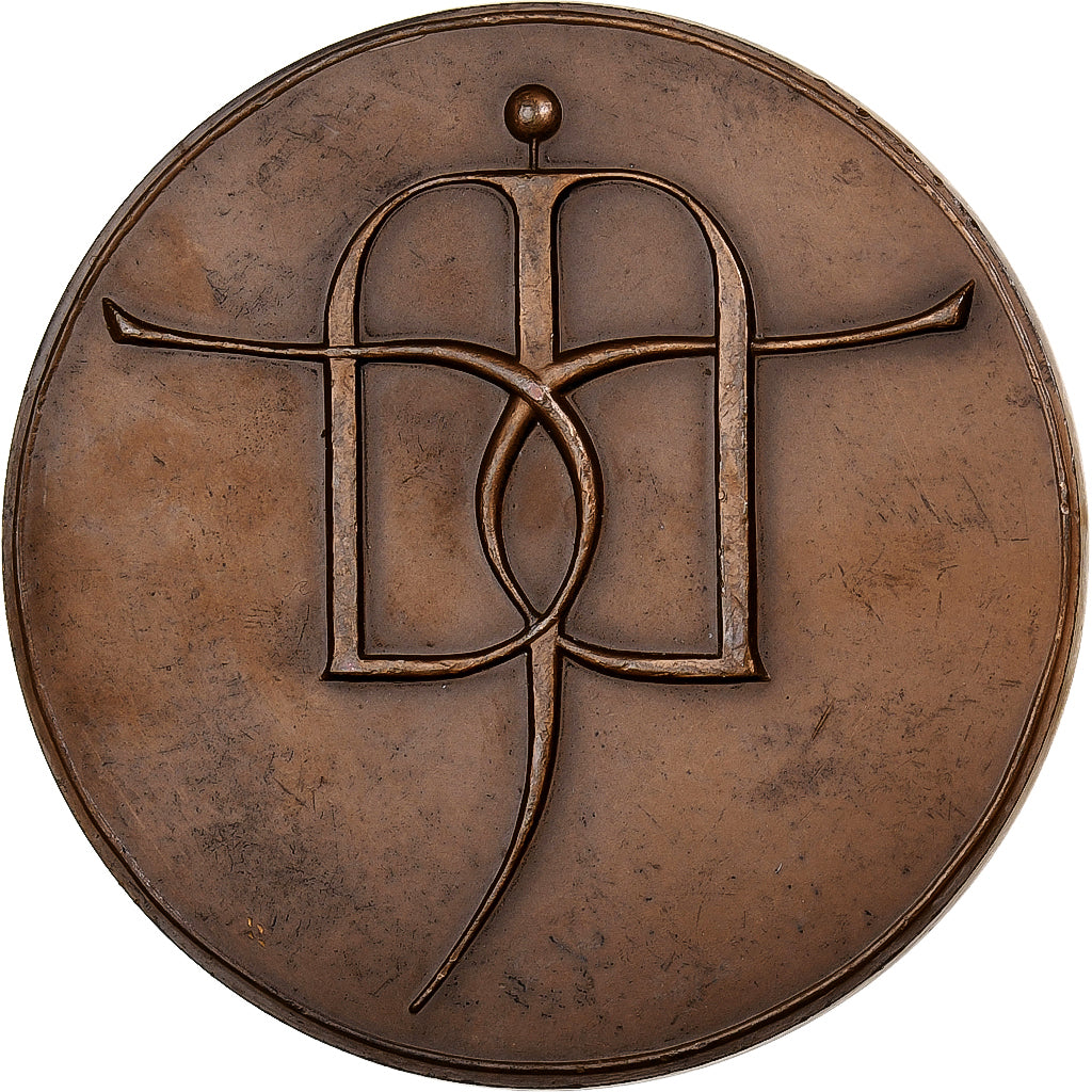 Francia, medalla, Jean Mouron dit Cassandre, 1973, MDP, Bronce, Hélène