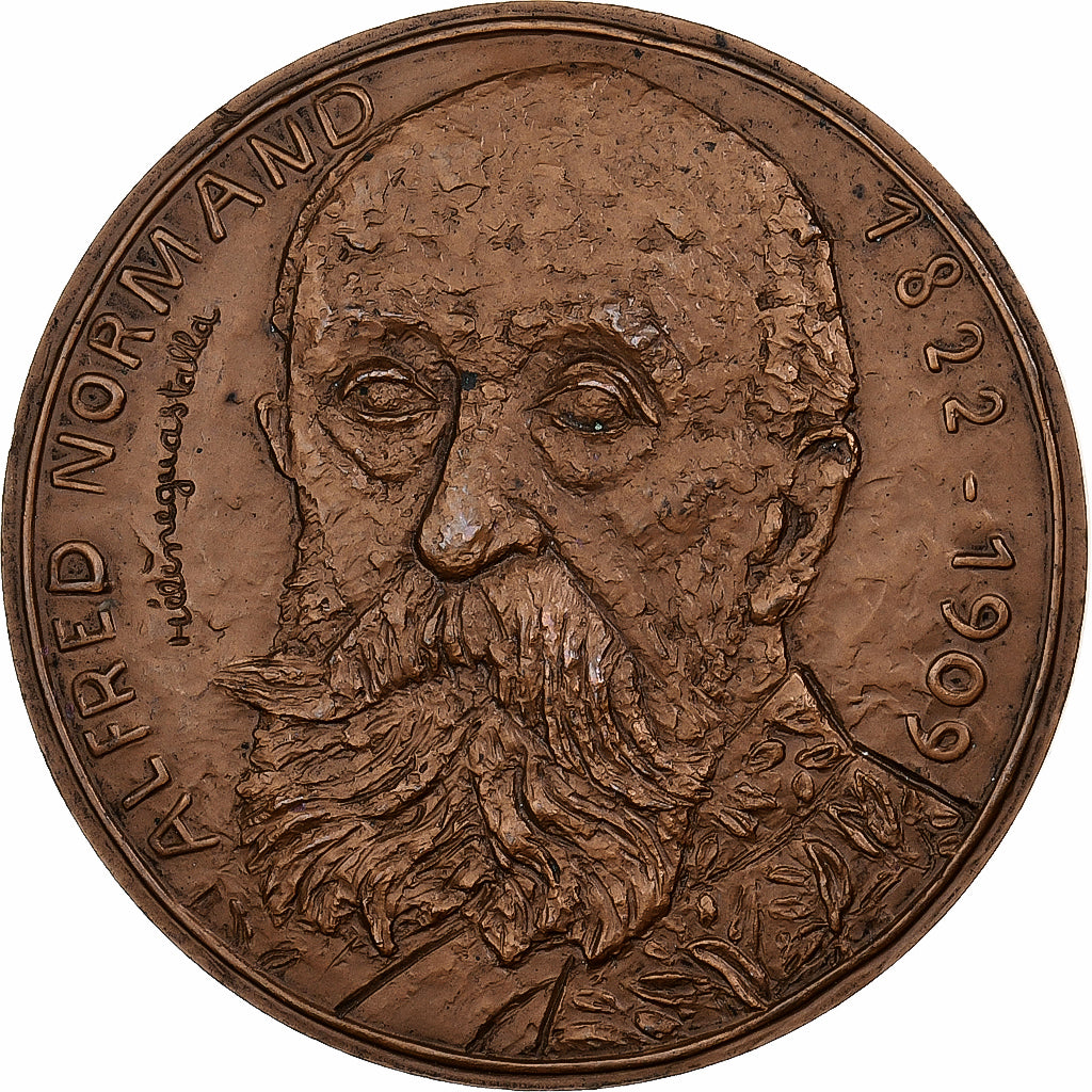 Frankreich, Medaille, Alfred Normand, 1976, MDP, Bronze, Hélène Guastalla, VZ