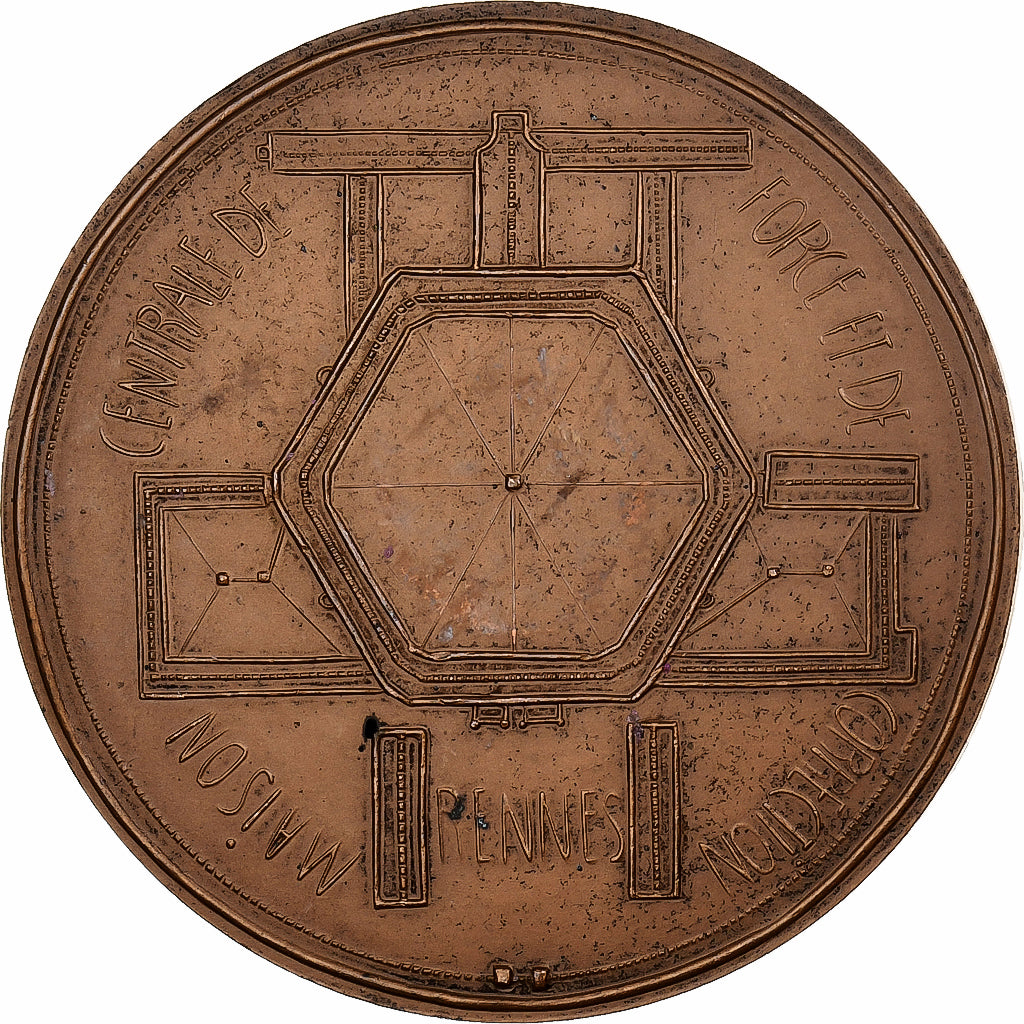 Frankreich, Medaille, Alfred Normand, 1976, MDP, Bronze, Hélène Guastalla, VZ