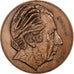 Francja, medal, Roger Worms, La peinture du bonheur, 1977, MDP, Brązowy