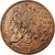 Frankreich, Medaille, Roger Worms, La peinture du bonheur, 1977, MDP, Bronze