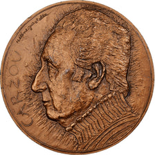 Francia, medalla, Carzou, 1979, MDP, Bronce, Hélène Guastalla, EBC