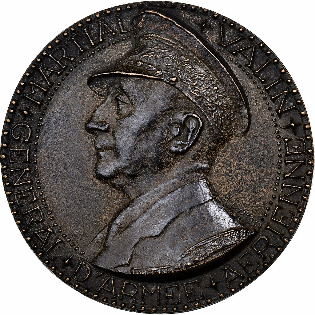 Francia, medalla, Martial Valin, 1967, Bronce, De Jaeger, EBC