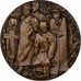 France, Medal, Germany's surrender, 1945, MDP, Bronze, AU(55-58)