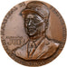 França, medalha, Alphonse Juin, 1982, MDP, Bronze, Corbin, AU(55-58)