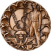 Francia, medaglia, Commandos parachutistes, 1969, MDP, Bronzo, Simon, SPL-