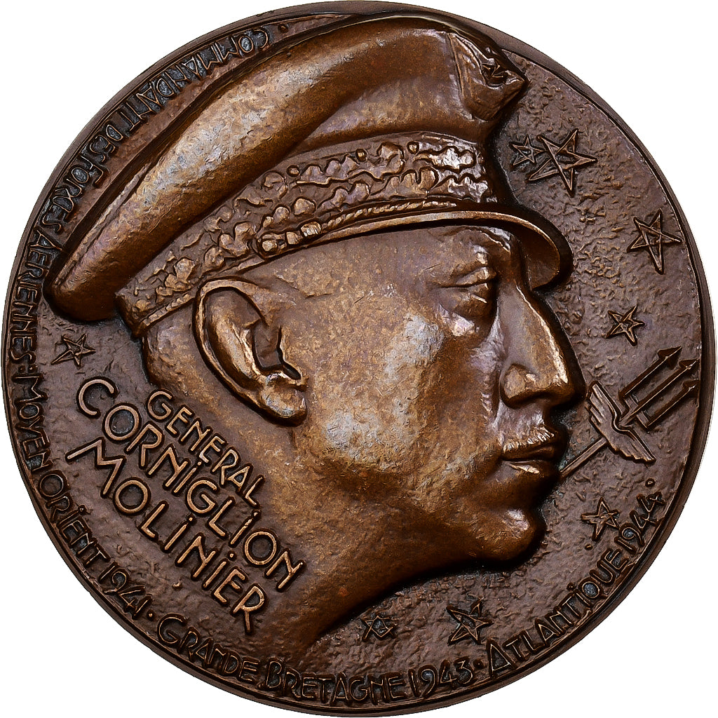 Frankreich, Medaille, Édouard Corniglion-Molinier, 1967, MDP, Bronze, Galtié