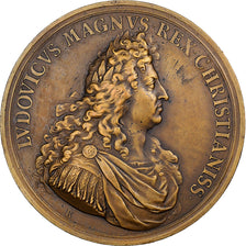 Francia, medaglia, Louis XIV, Réception des Ambassadeurs du Siam en 1686