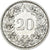 Suisse, 20 Rappen, 1913, Du cupronickel, TTB