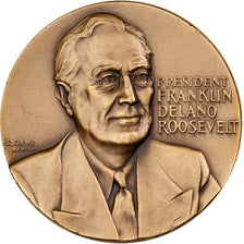 United States, Medal, Franklin D. Roosevelt, Attack on Pearl Harbor, 1966