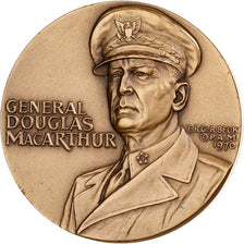 United States, Medal, Douglas MacArthur, Landing on Luzon, 1970, Medallic Art