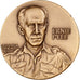 United States, Medal, Ernie Pyle, Okinawa, 1970, Medallic Art Co., Bronze