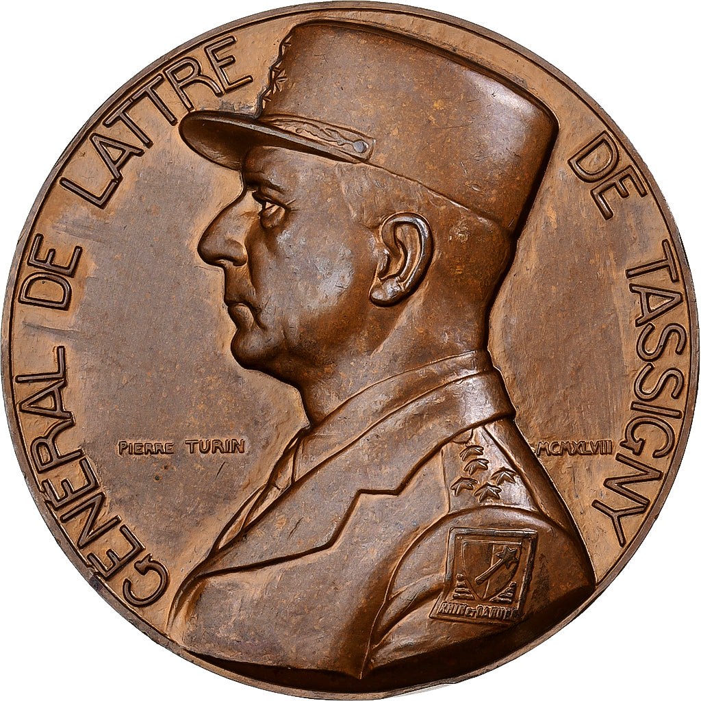Frankreich, Medaille, De Lattre de Tassigny, La Première Armée franchit le