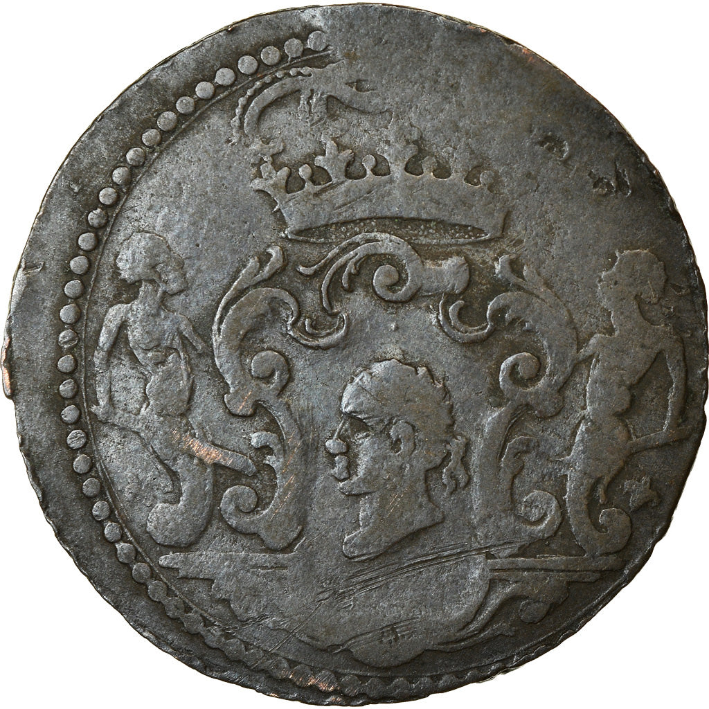 Munten, Italiaanse staten, CORSICA, General Pasquale Paoli, 4 Soldi, 1766