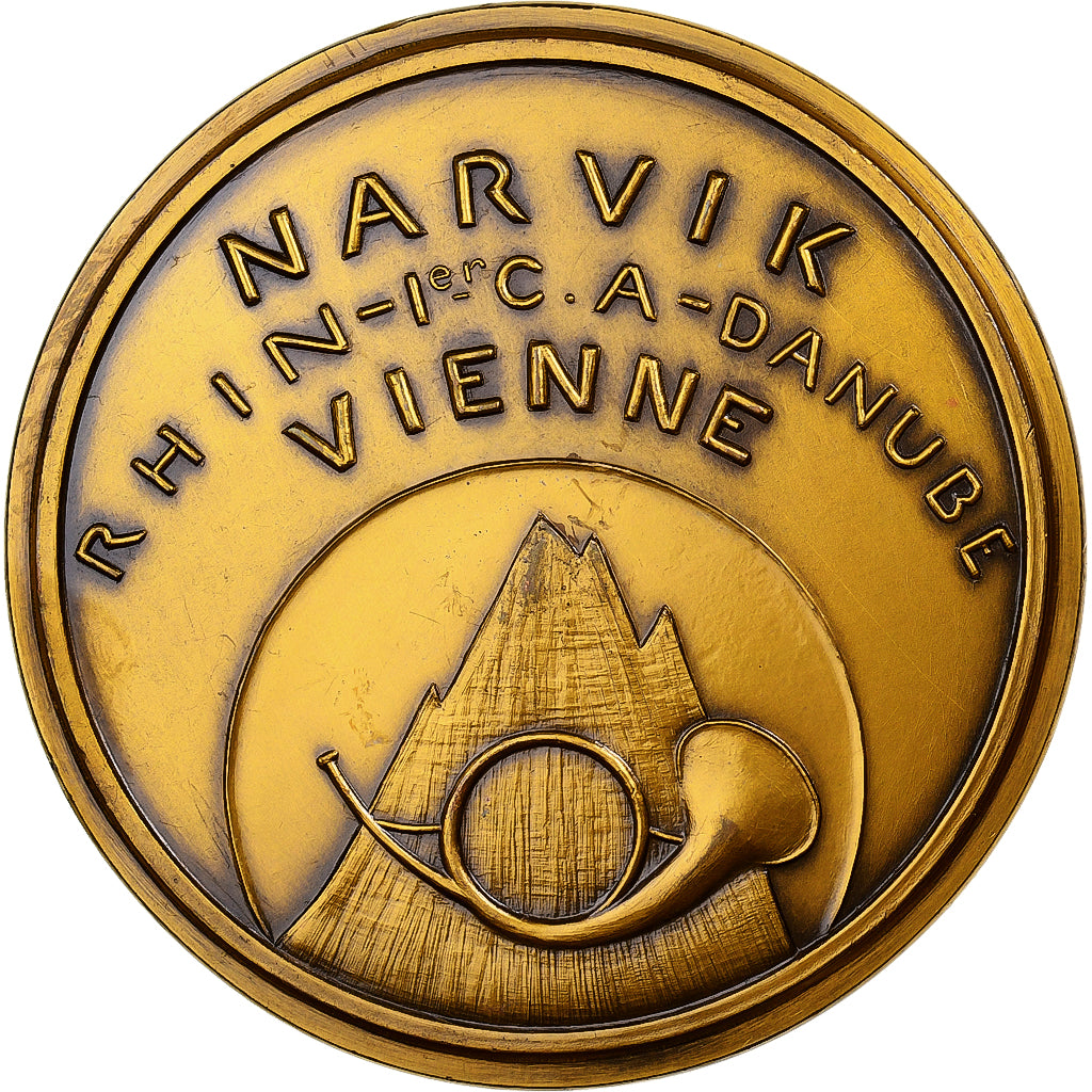 France, Médaille, Antoine Béthouart, Narvik, MDP, Bronze, SUP, Rivaud