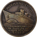 Frankreich, Medaille, Le Normandie, 1935, MDP, Bronze, Vernon, VZ