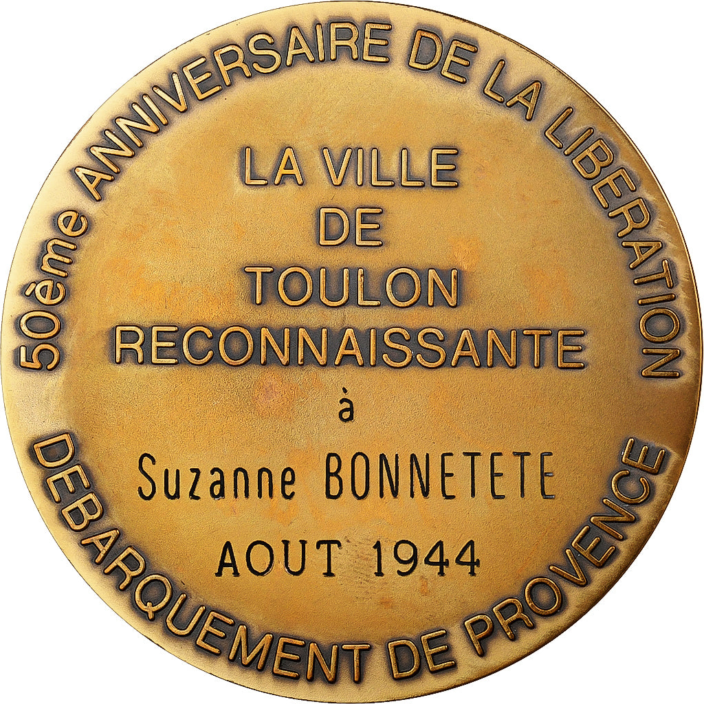 Francia, medaglia, Edgard de Larminat, 50th anniversary of the Liberation
