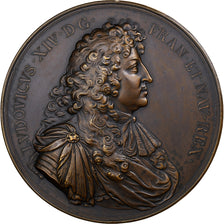 Francia, medaglia, Louis XIV, Prise de Tournai et Courtrai, 1667, MDP, Bronzo
