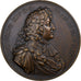 Francia, medaglia, Louis XIV, Prise de Tournai et Courtrai, 1667, MDP, Bronzo
