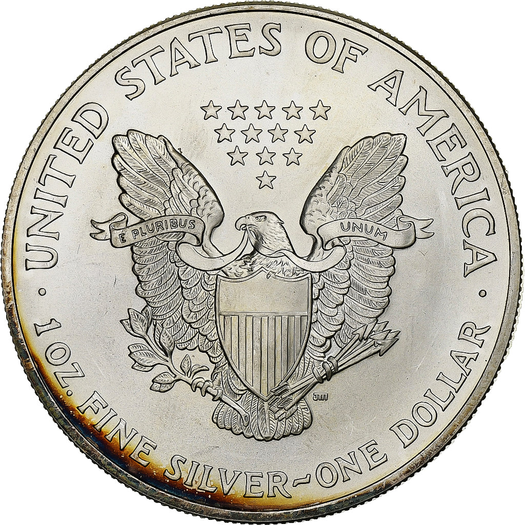 USA, Dollar, Silver Eagle, 2003, Philadelphia, Srebro, MS(63)
