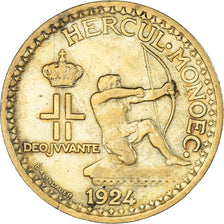 Munten, Monaco, Franc, 1924