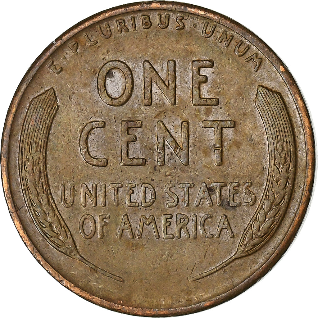 Estados Unidos da América, Cent, Lincoln, 1942, Denver, Cobre-Estanho-Zinco