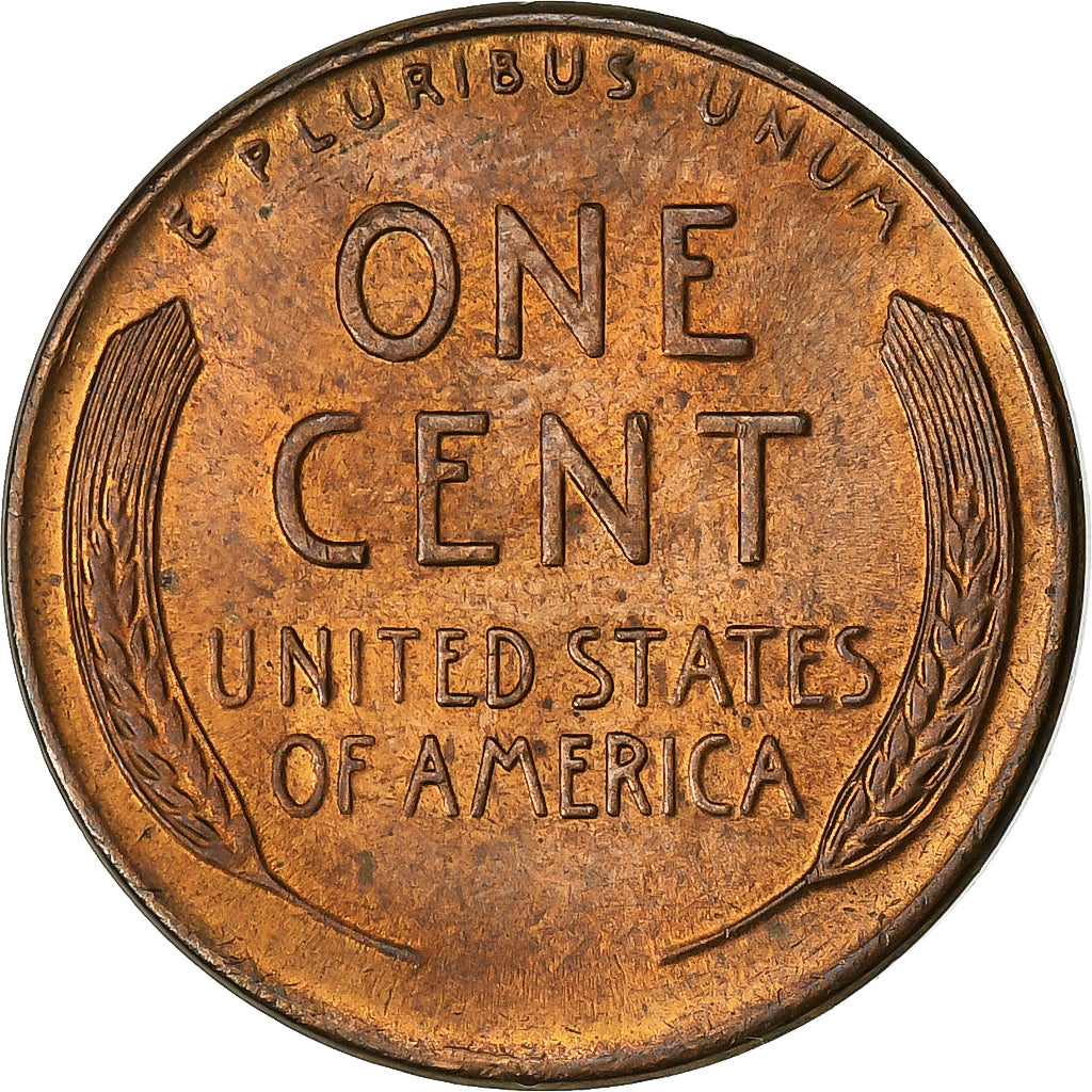 Estados Unidos da América, Cent, Lincoln, 1944, Philadelphia, Cobre, AU(50-53)