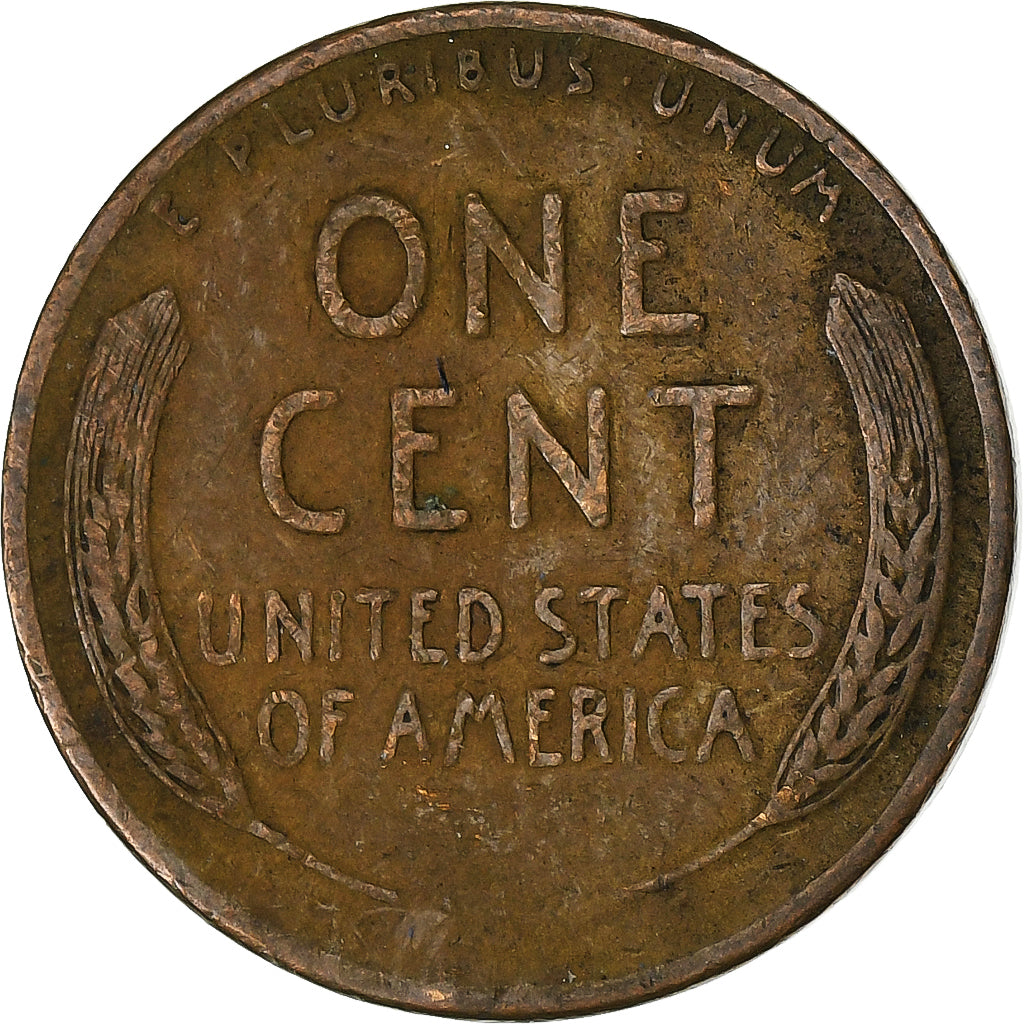 Estados Unidos da América, Cent, Lincoln, 1944, Denver, Cobre, VF(20-25)