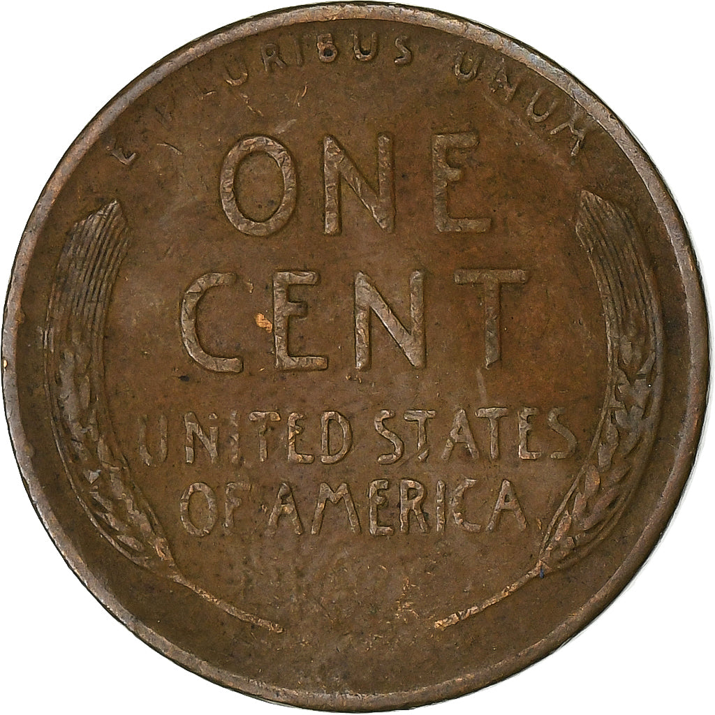 Estados Unidos da América, Cent, Lincoln, 1944, San Francisco, Cobre, VF(20-25)