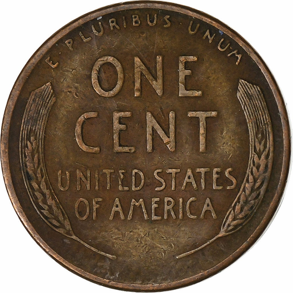 Stati Uniti, Cent, Lincoln, 1946, Denver, Rame, MB