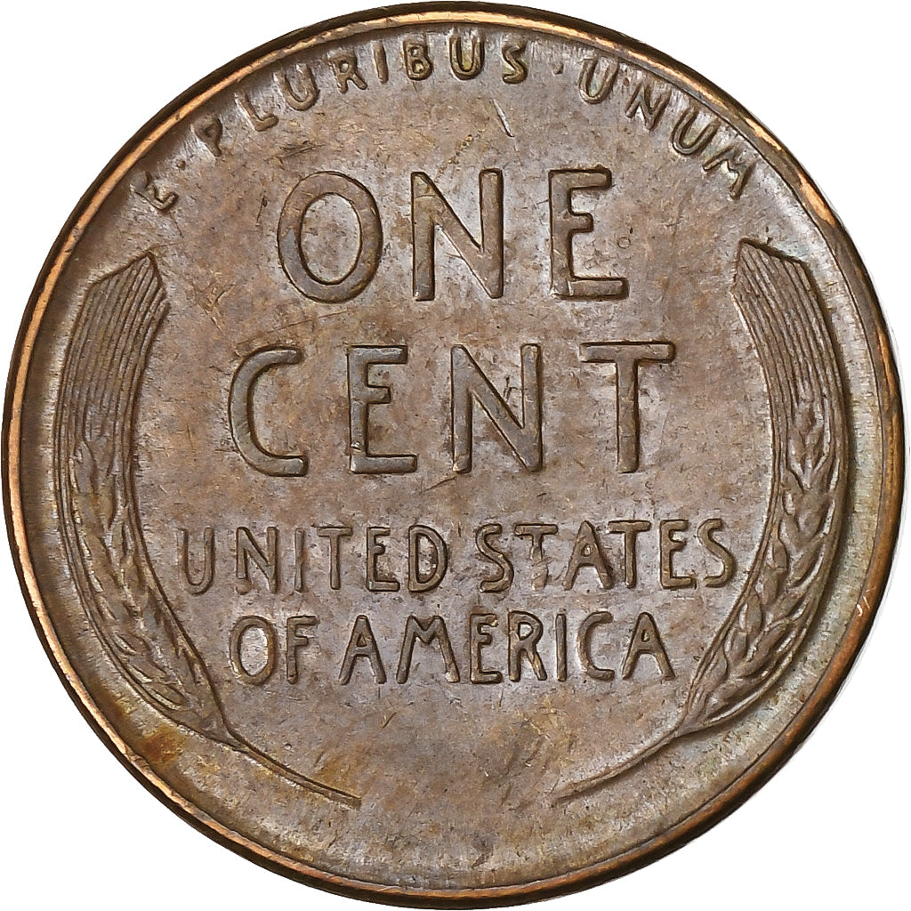 United States, Cent, Lincoln, 1949, Philadelphia, Copper, VF(30-35)