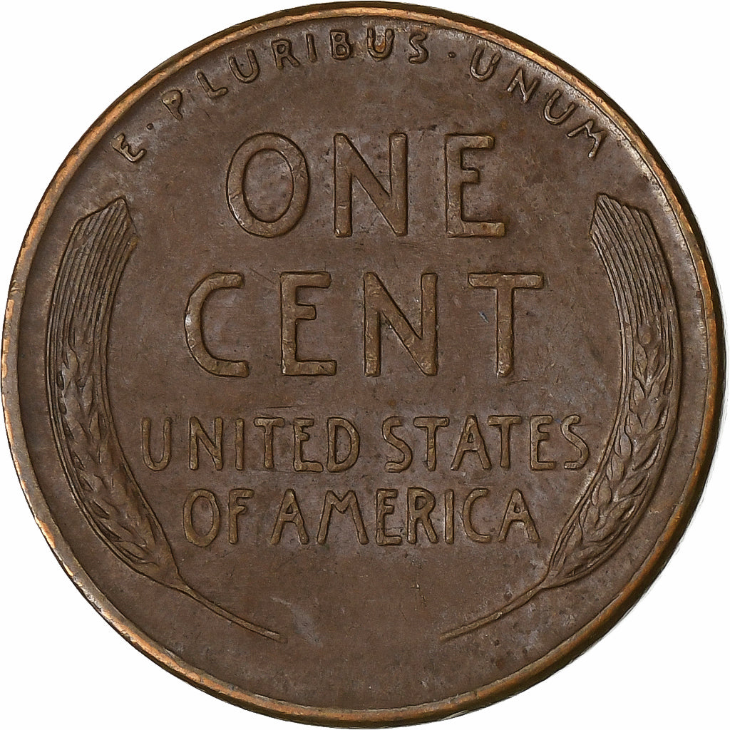 Estados Unidos da América, Cent, Lincoln, 1949, Philadelphia, Cobre, EF(40-45)