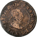 Francia, Henri III, Double Tournois, Paris, Cobre, BC+