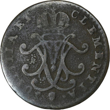 Luxembourg, Maria Theresa, Liard, 1759, Brussels, Copper, VF(20-25)