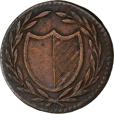 Ville libre impériale de Francfort, 1 Pfennig, 1819, Cuivre, TTB