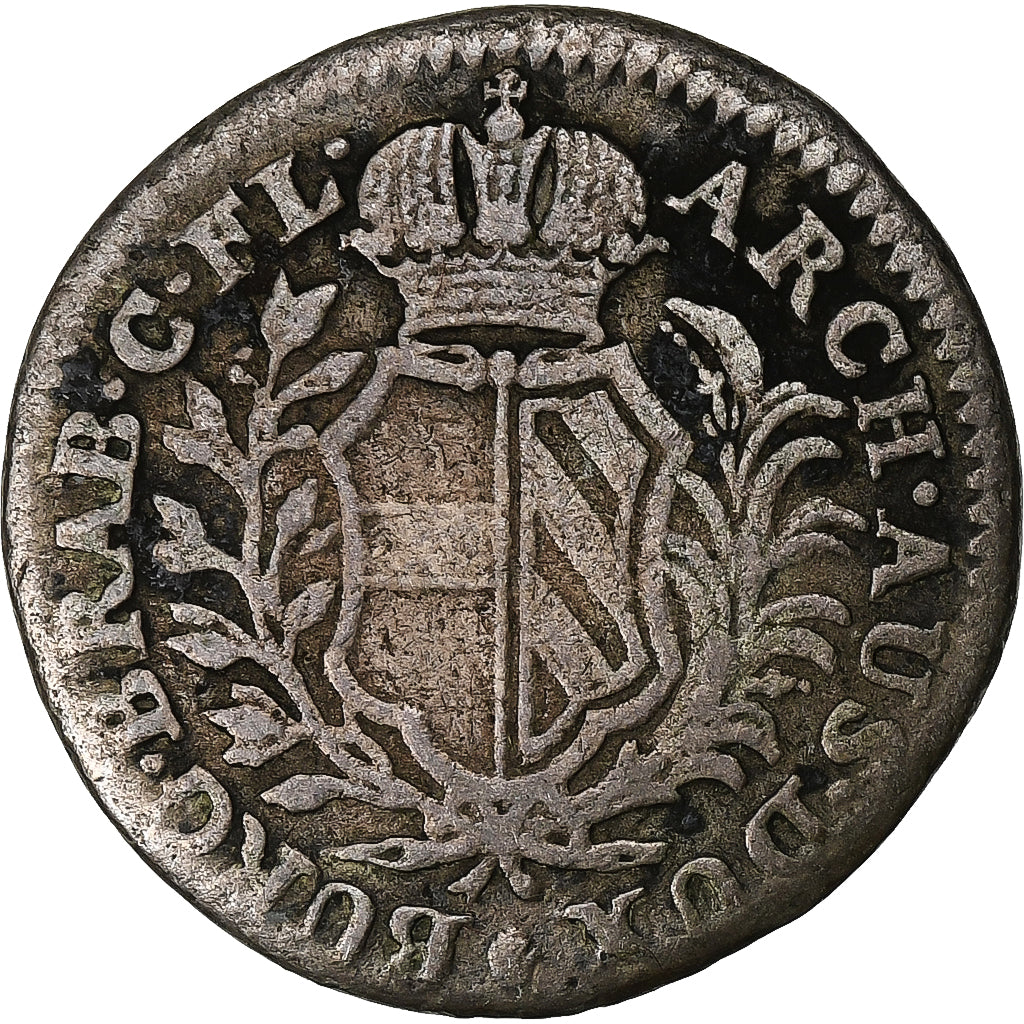 Austrian Netherlands, Maria Theresa, 10 Liards, 1751, Anvers, Billon, VF(20-25)