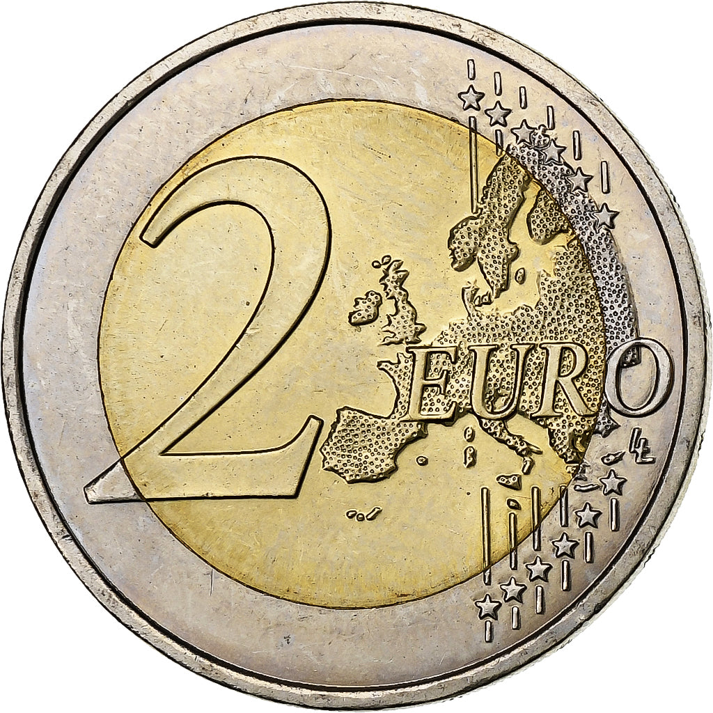 Monaco, Albert II, 2 Euro, 2015, MDP, Bi-Metallic, MS(60-62)