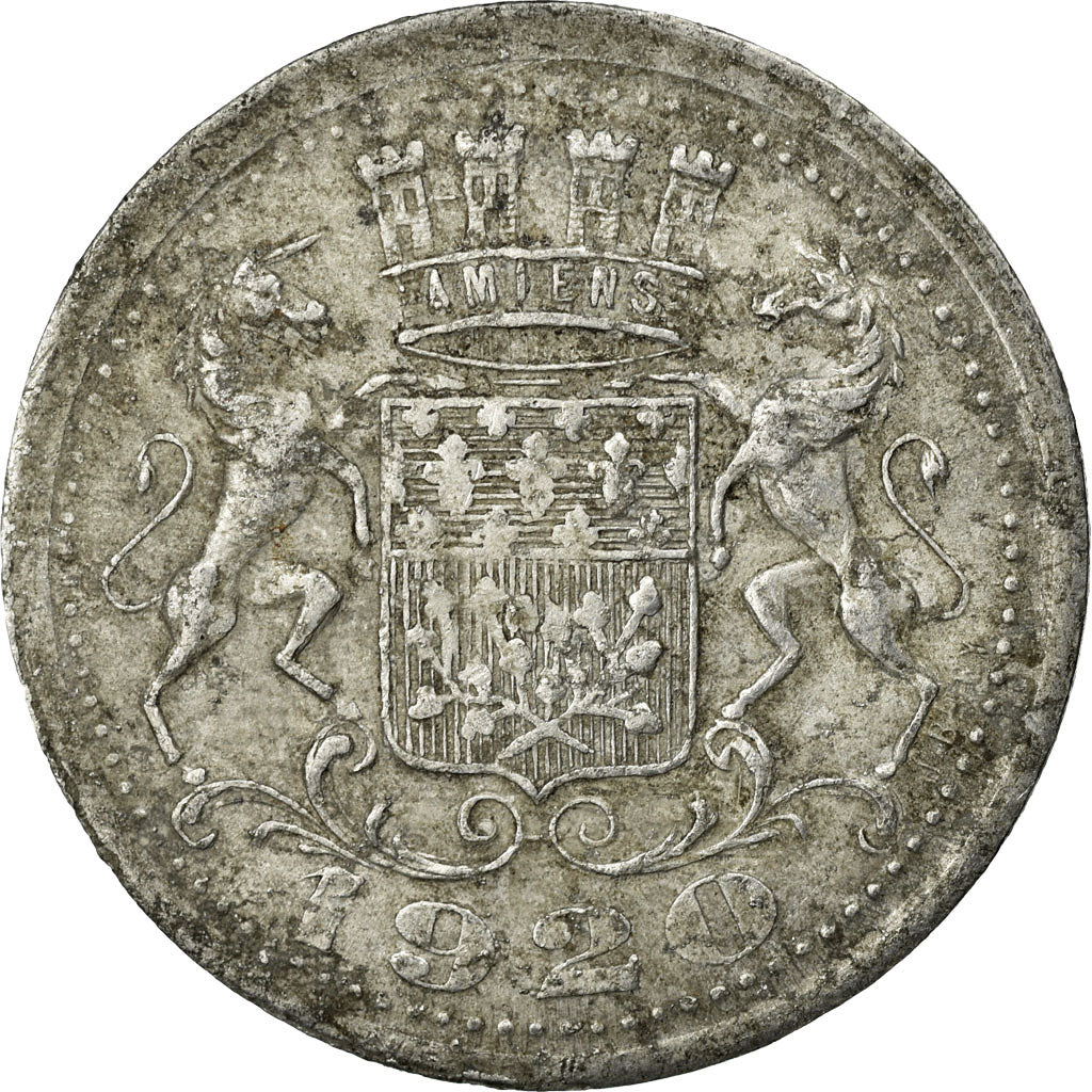 Coin, France, 25 Centimes, 1920, EF(40-45), Aluminium, Elie:10.2