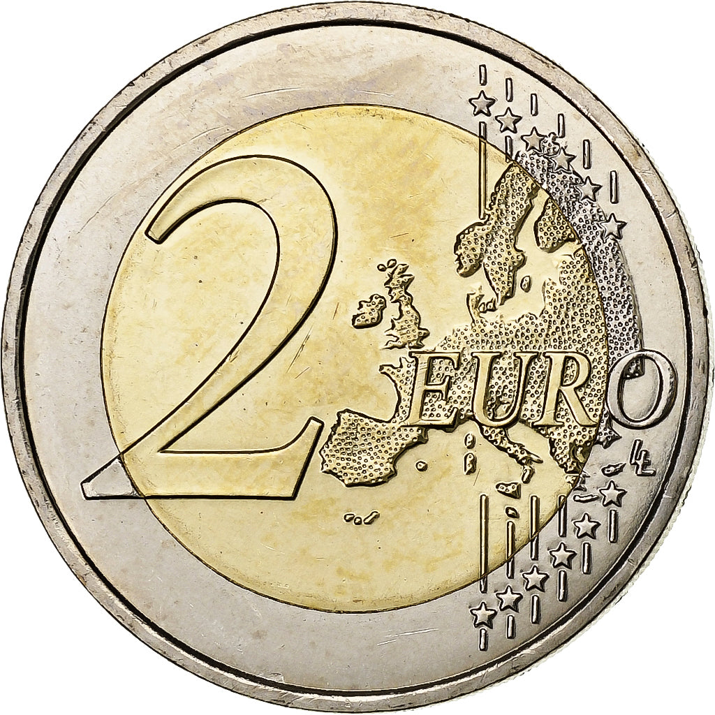 Monaco, Albert II, 2 Euro, 2016, MDP, Bi-Metallic, MS(63)