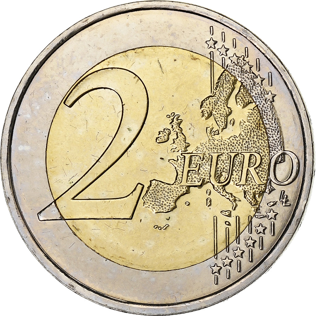 Monaco, Albert II, 2 Euro, Admission to U.N., 2013, MDP, Bi-Metallic, MS(60-62)