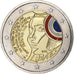 France, 2 Euro, Fête de la Fédération, Colorisé, 2015, MDP, Bimétallique