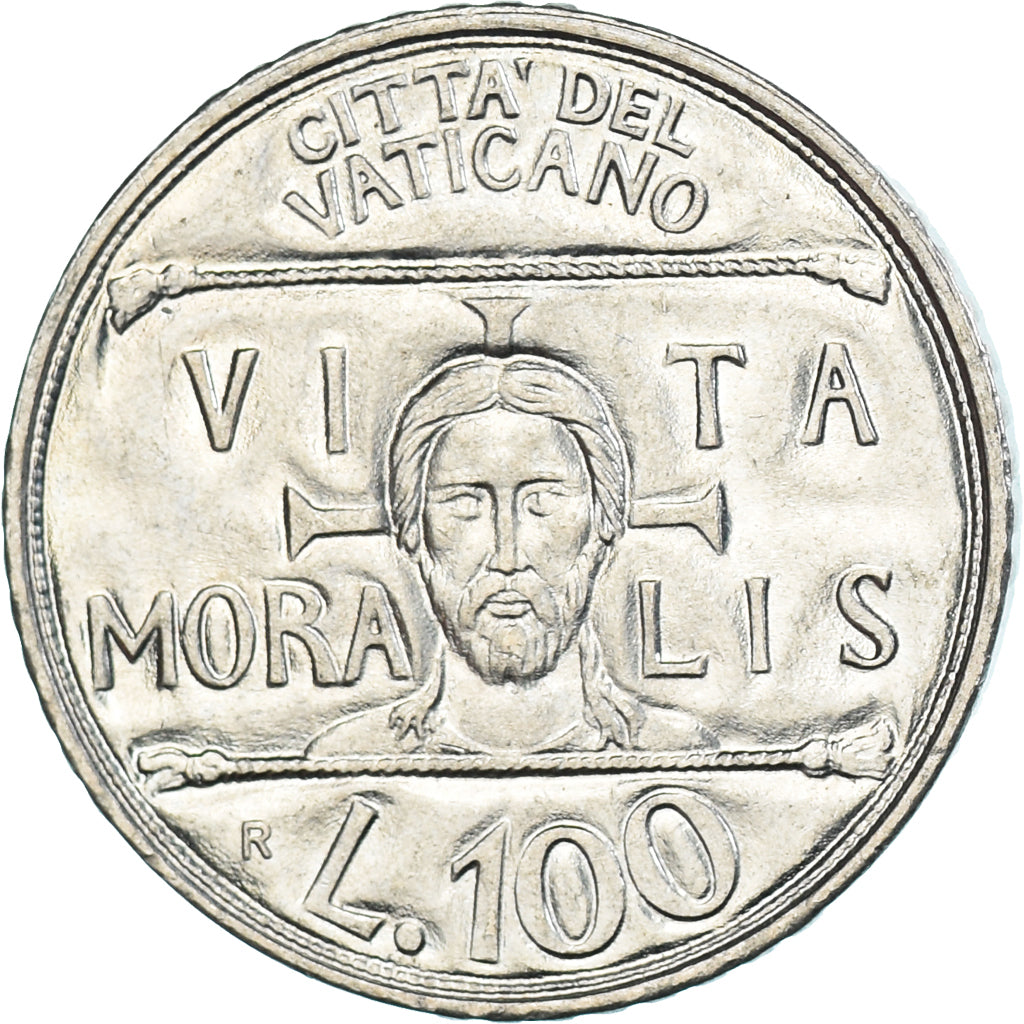 Münze, Vatikanstadt, 100 Lire, 1948