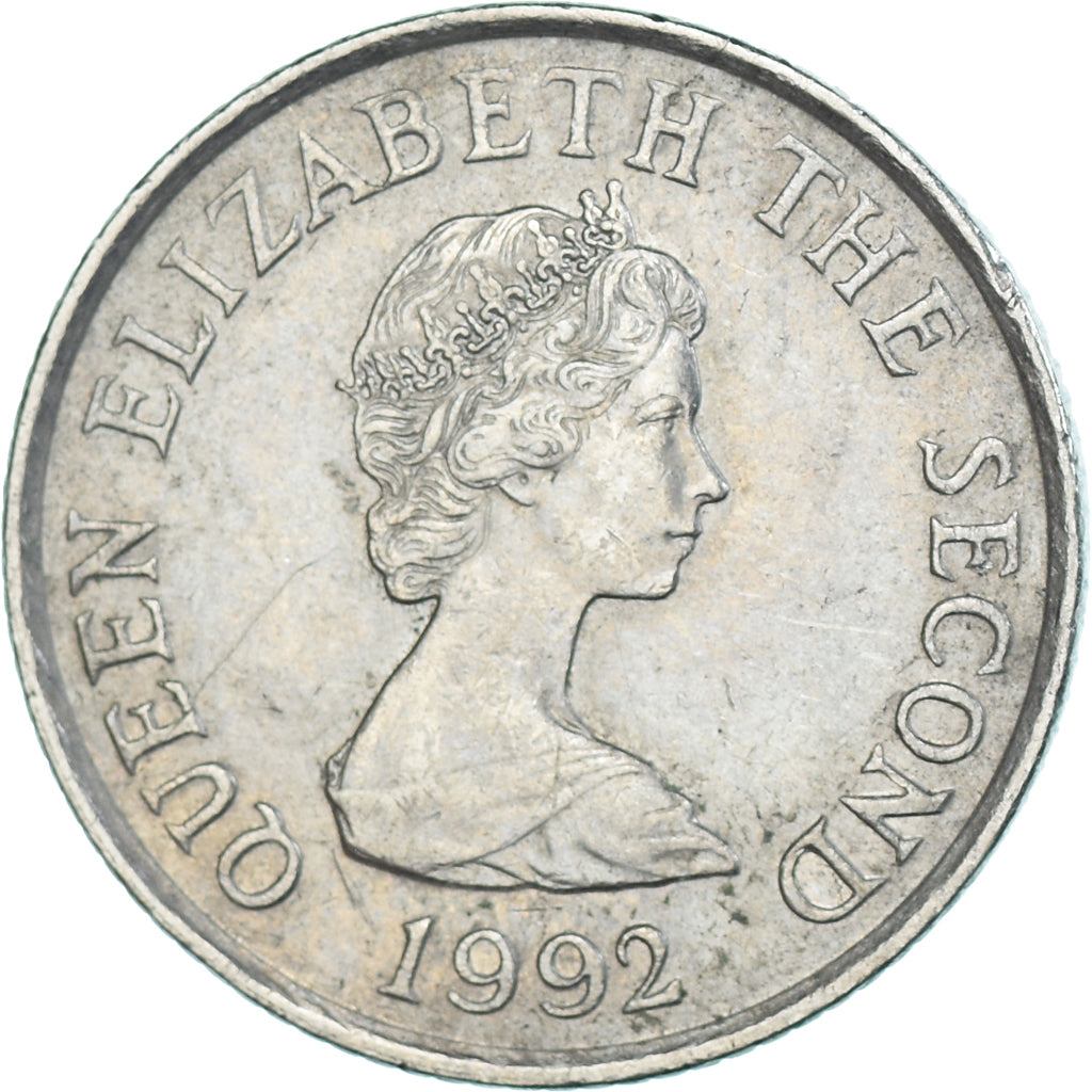 Munten, Jersey, 2 Pence, 1992