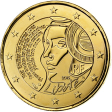 Francja, 2 Euro, Festival of the Federation, golden, 2015, MDP, Bimetaliczny