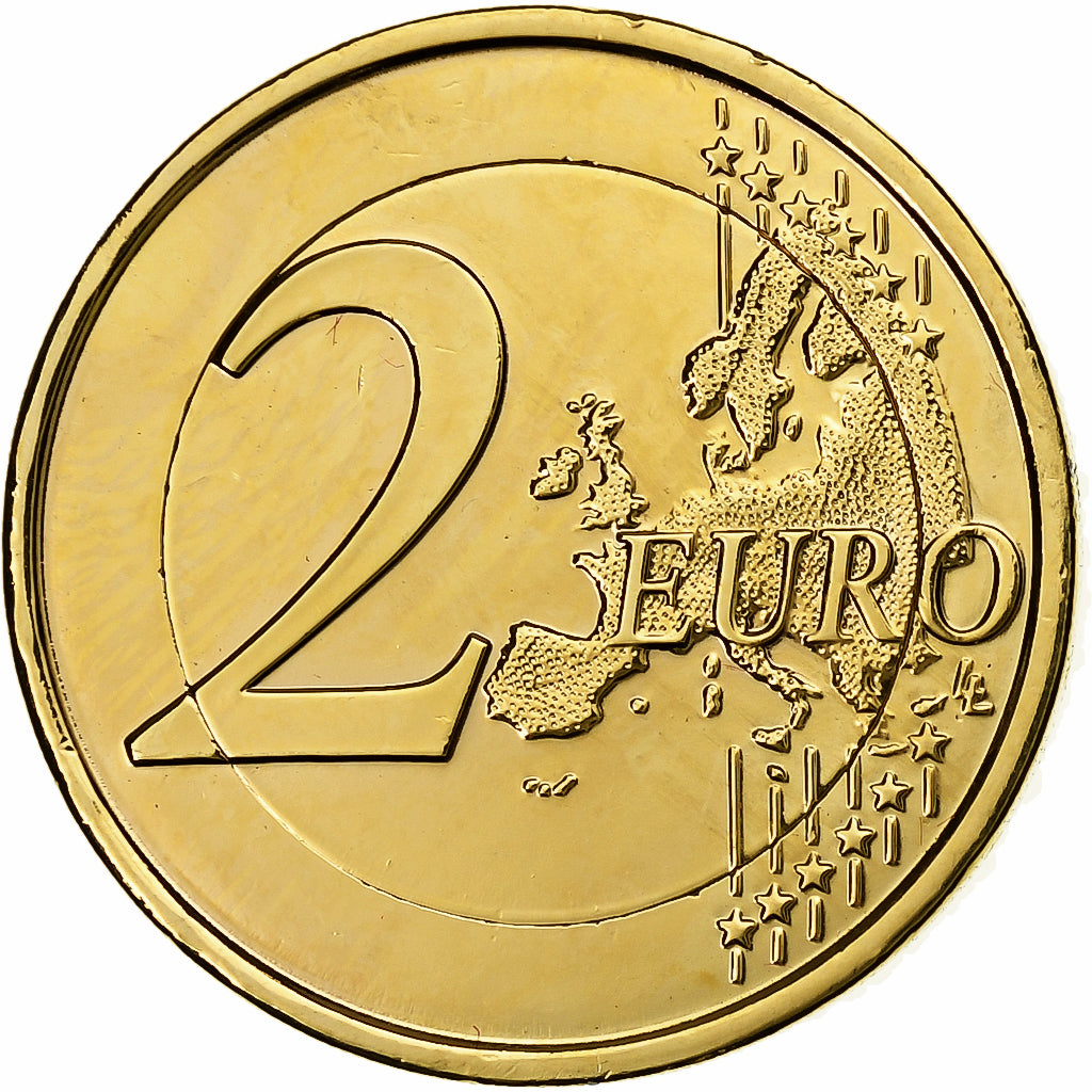 Francia, 2 Euro, Festival of the Federation, golden, 2015, MDP, Bimetálico, SC