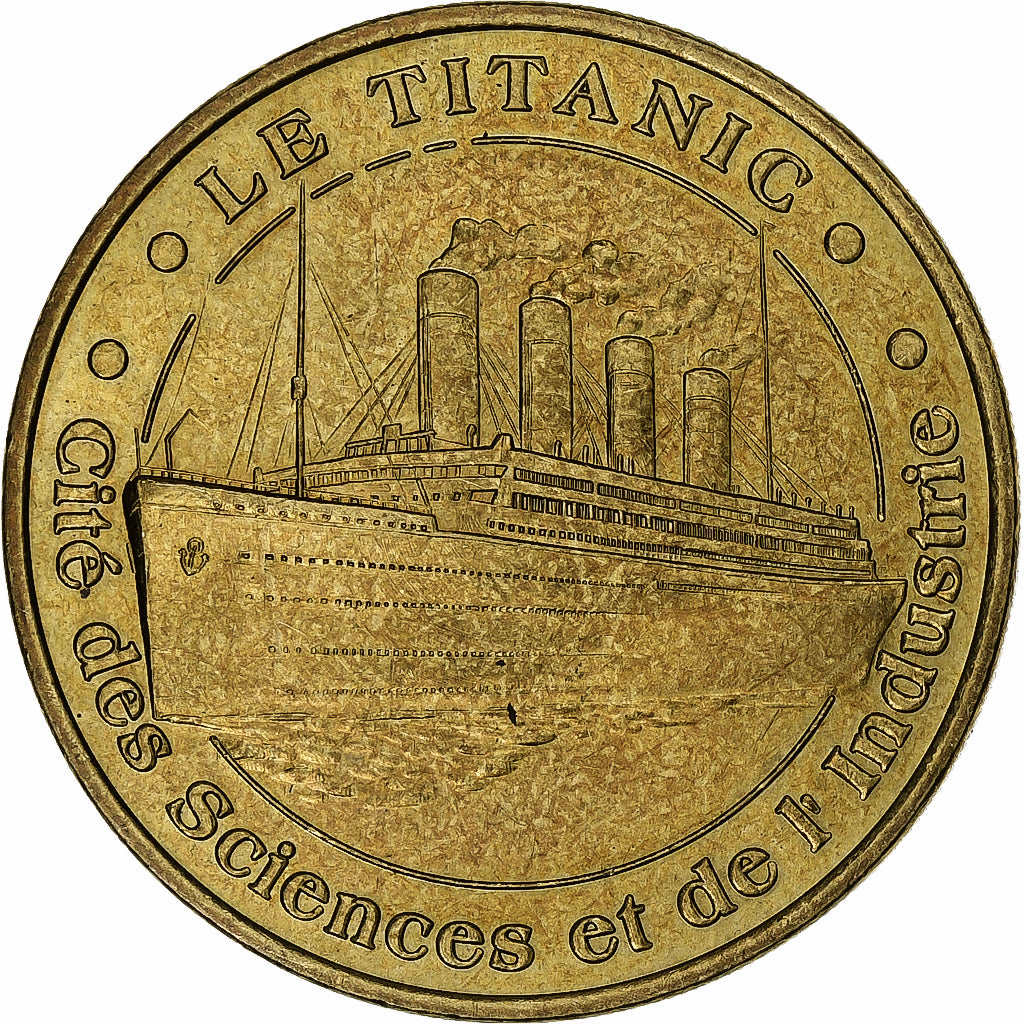 França, Tourist token, CIté des sciences et de l'Industrie, 2003, MDP