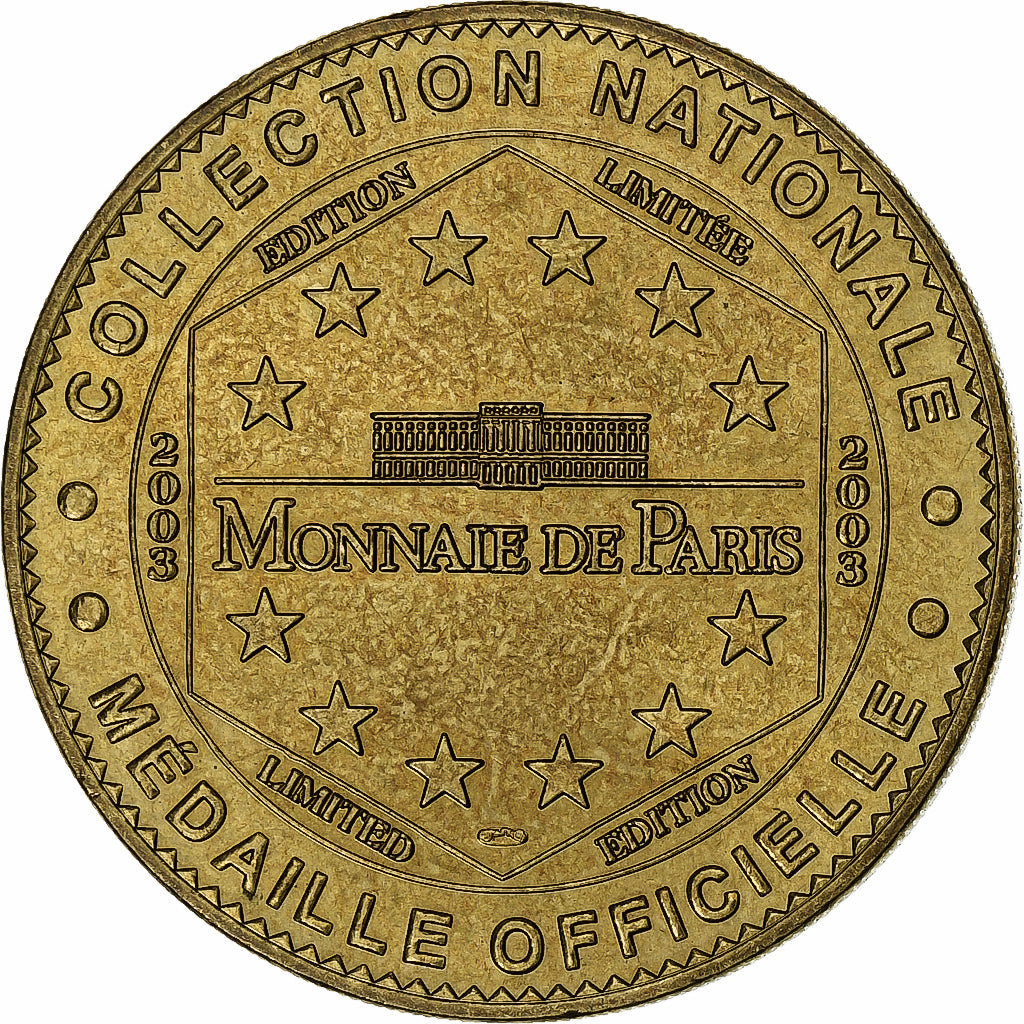 França, Tourist token, CIté des sciences et de l'Industrie, 2003, MDP