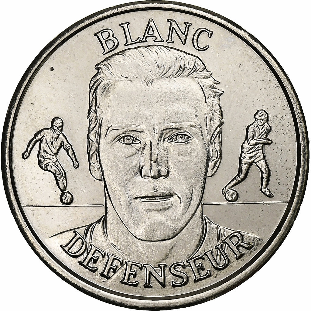 Francia, ficha, Equipe de France de Football, Blanc, défenseur, 1999, Pobjoy