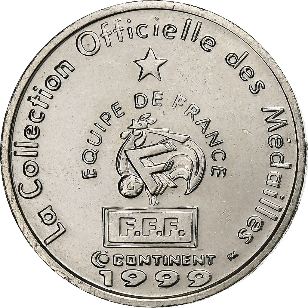 Francia, ficha, Equipe de France de Football, Blanc, défenseur, 1999, Pobjoy
