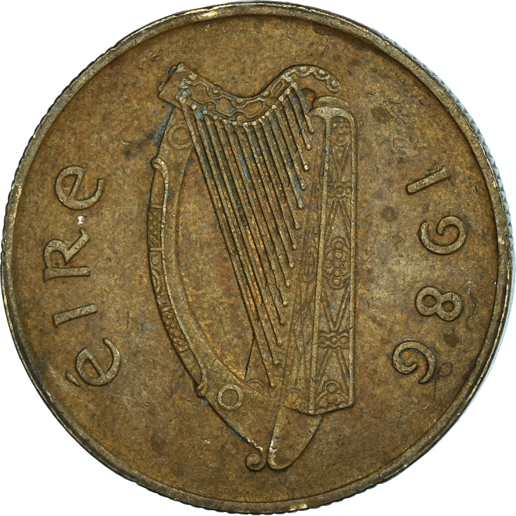 Munten, Ierland, 20 Pence, 1986